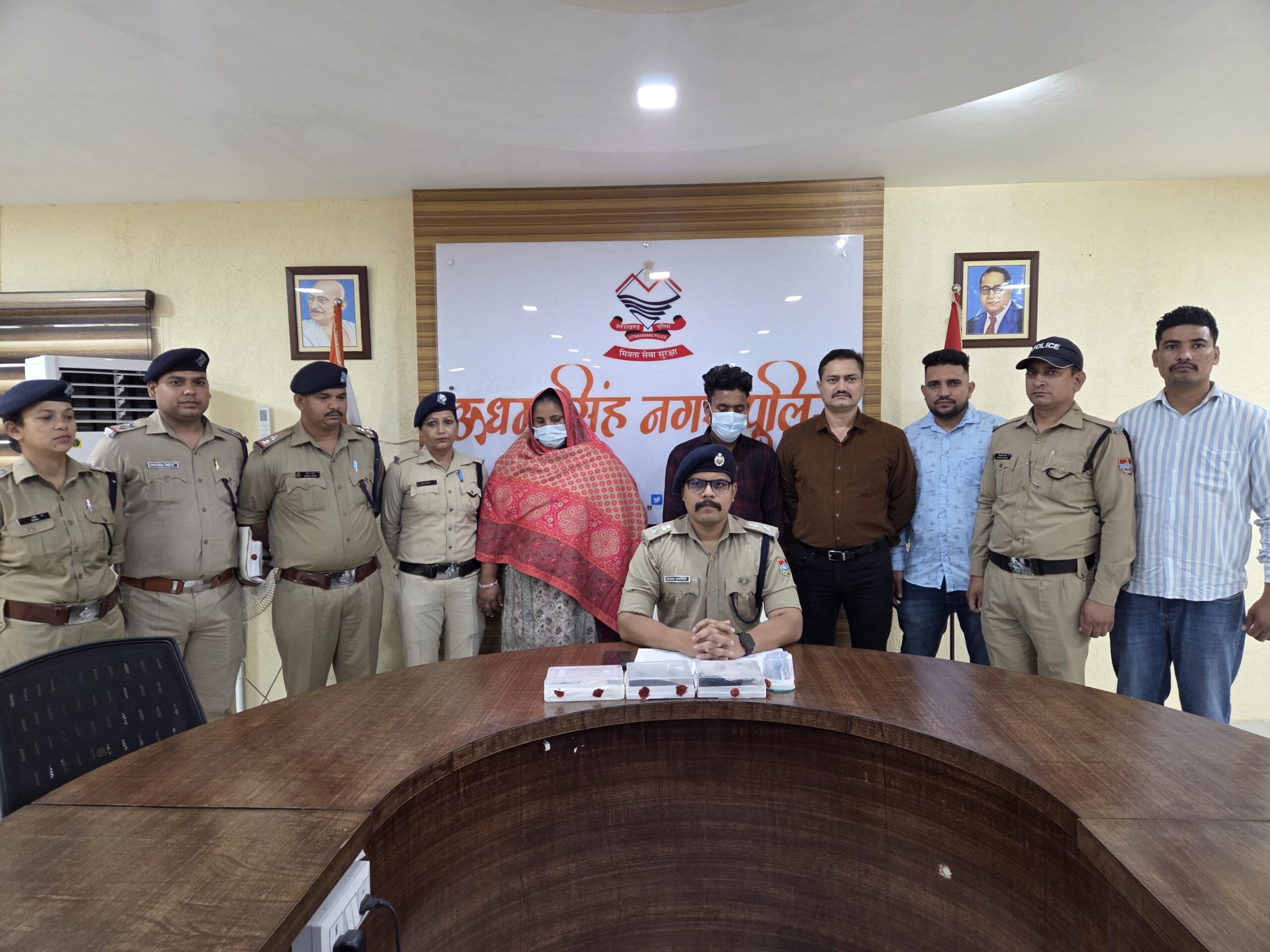 “ऑपरेशन प्रहार” में बड़ी कार्रवाई: 71 लाख की स्मैक बरामद, 2 तस्कर गिरफ्तार