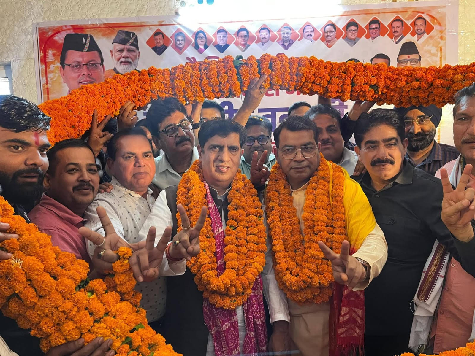 रुद्रपुर में प्रभारी मंत्री प्रदीप बत्रा का भव्य स्वागत, कार्यकर्ताओं के उत्साह से गदगद हुए मंत्री