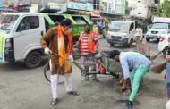 महापौर ने मुख्य बाजार से किया विशेष स्वच्छता अभियान का आगाज