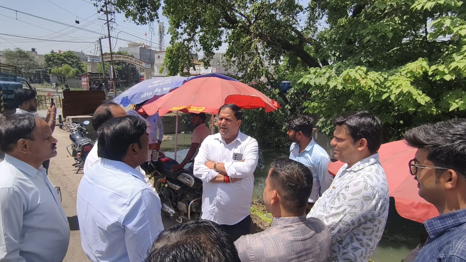 तीन पानी डैम के पुनर्निर्माण के लिए महापौर ने अधिकारियों के साथ किया सर्वे, 1.74 करोड़ की लागत से जल्द शुरू होगा निर्माण