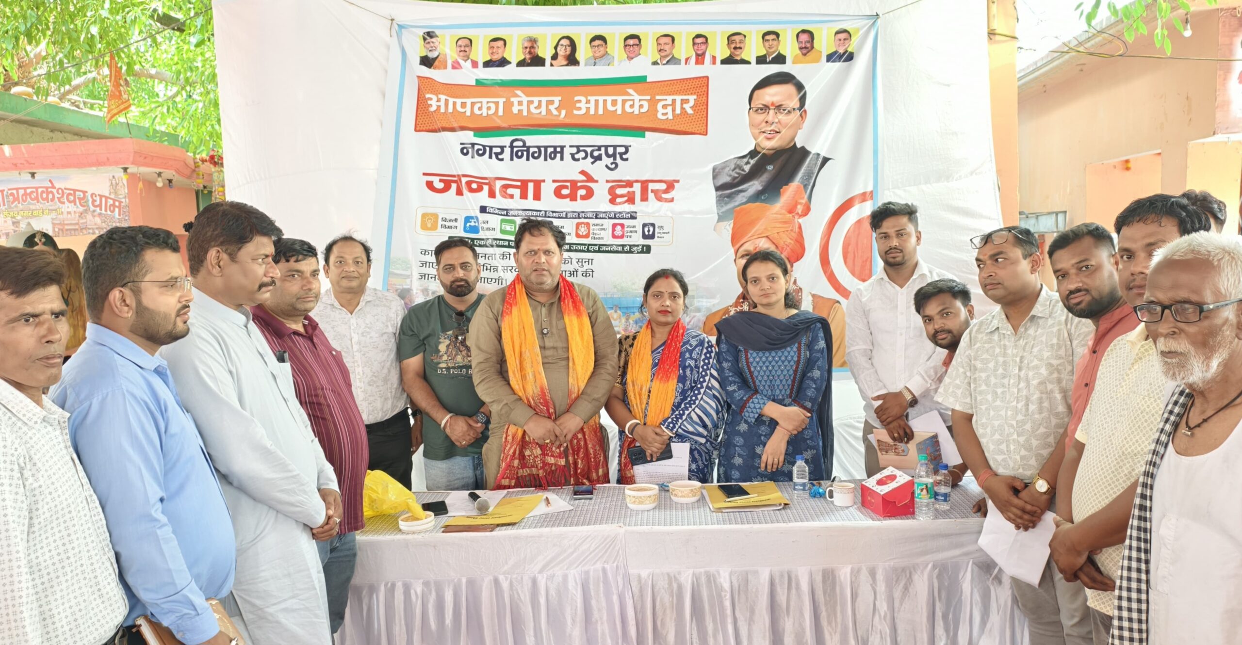 महापौर ने संजय नगर खेड़ा से किया ‘महापौर जनता के द्वार’ अभियान का आगाज