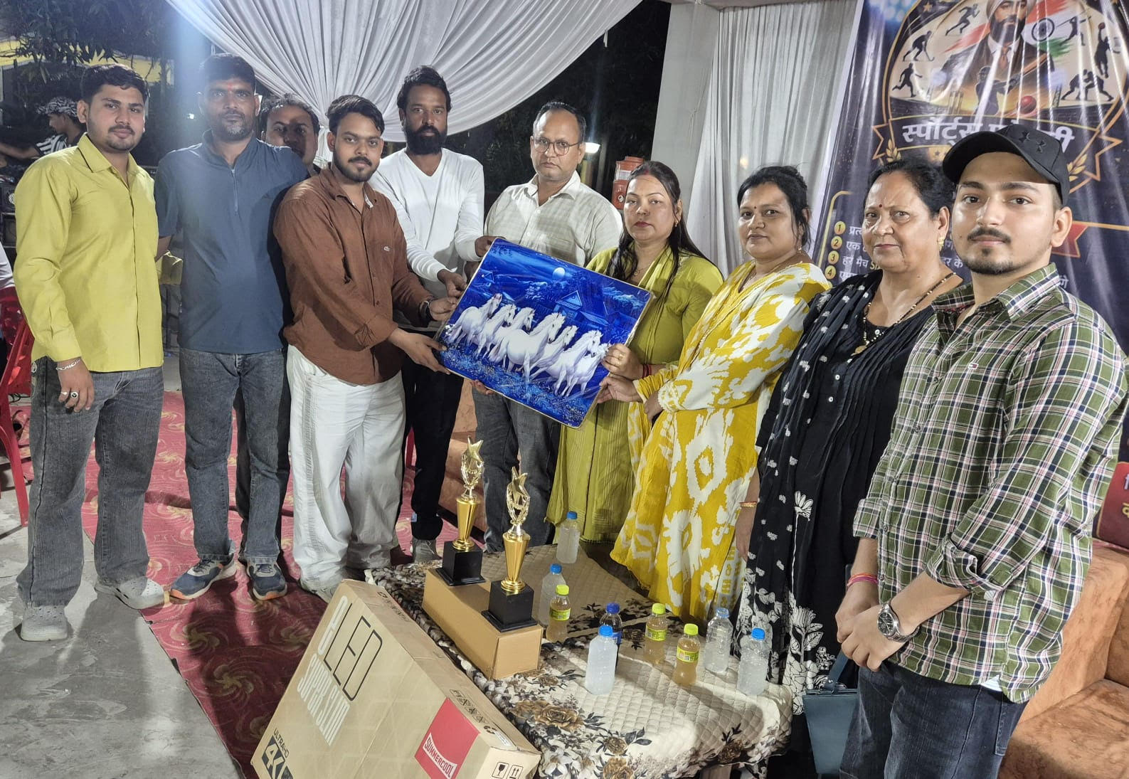 सेमीफाइनल और फाइनल की ओर बढ़ा क्रिकेट नाइट टूर्नामेंट