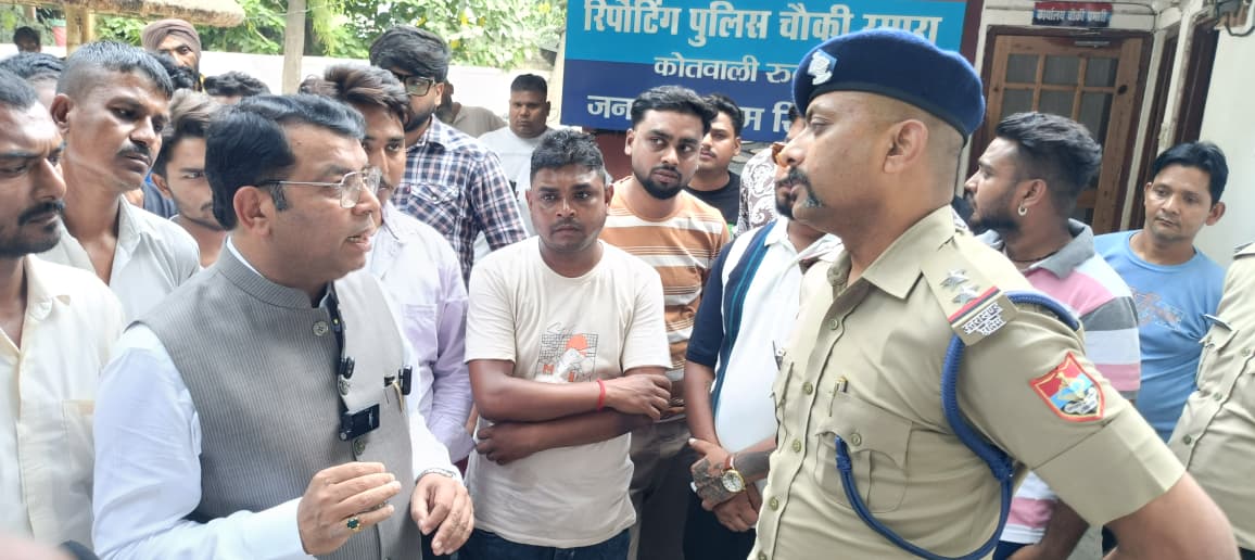 नाबालिग छात्रा से कथित छेड़छाड़ के मामले में विधायक शिव अरोरा ने की सख्त कार्रवाई की मांग