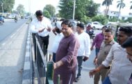 महापौर विकास शर्मा के प्रयास से परशुराम चौक पर पैदल यात्रियों के लिए खुला कट