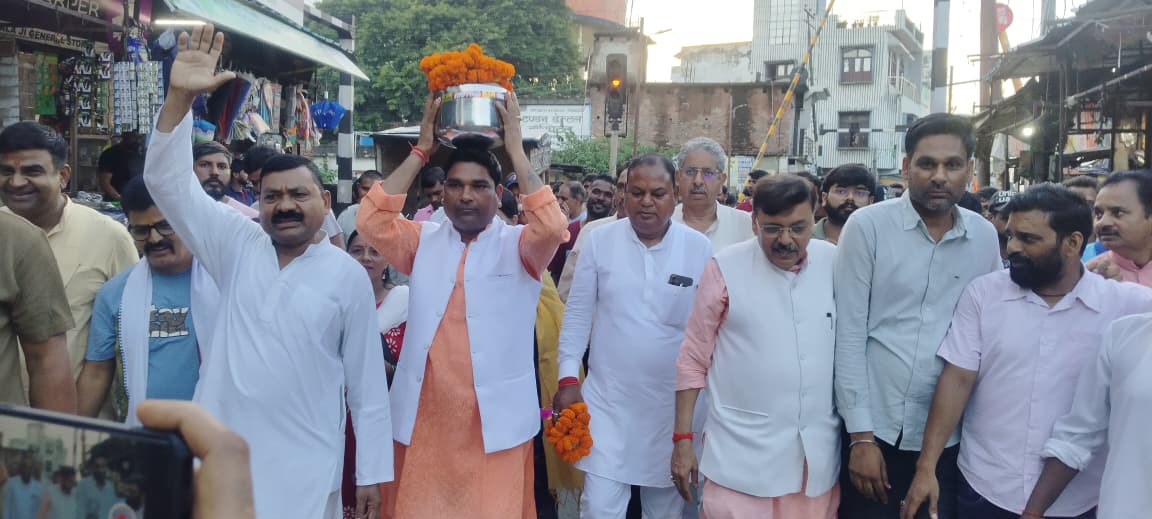 ऊधम सिंह नगर में निकली कलश वंदन यात्रा, संत रविदास के समरसता संदेश को जन-जन तक पहुंचाने का संकल्प