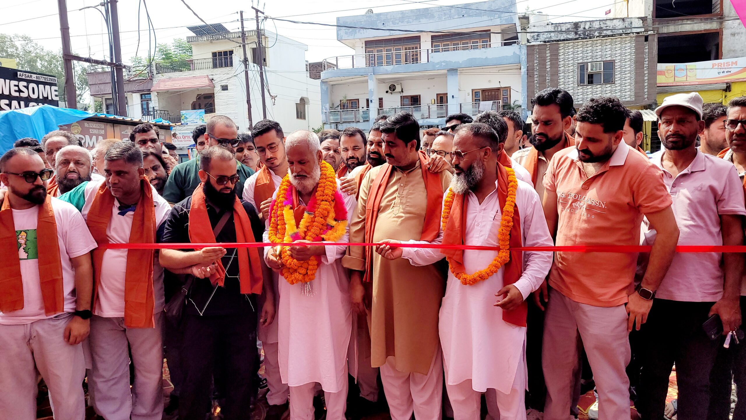 निर्दलीय प्रत्याशी अब्दुल रशीद जक्कू के चुनाव कार्यालय का उद्घाटन, बोले - जीता तो किच्छा के विकास को दूंगा नई दिशा