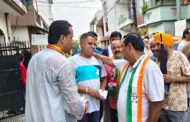 विधायक बेहड़ ने वार्ड 13 व 12 में किया डोर-टू-डोर जनसंपर्क, कांग्रेस प्रत्याशियों के पक्ष में मतदान की अपील