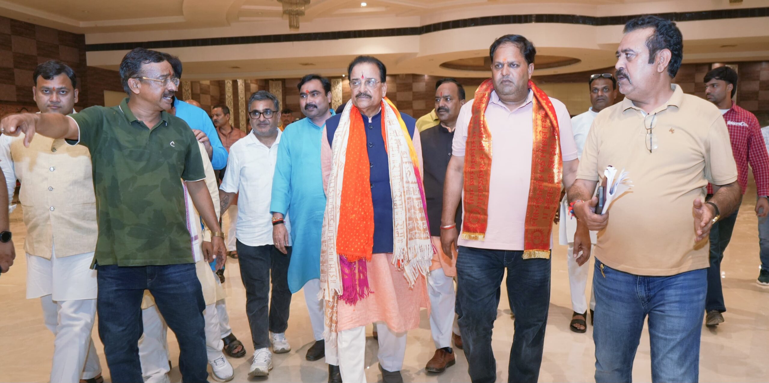 सांसद भट्ट ने पंजाबी गौरव सम्मेलन की तैयारियों का लिया जायजा, आर्क होटल पहुंचकर परखीं व्यवस्थाएं