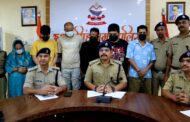 नशा तस्करों के नेटवर्क पर ऊधम सिंह नगर पुलिस का प्रहार, 6 आरोपी गिरफ्तार