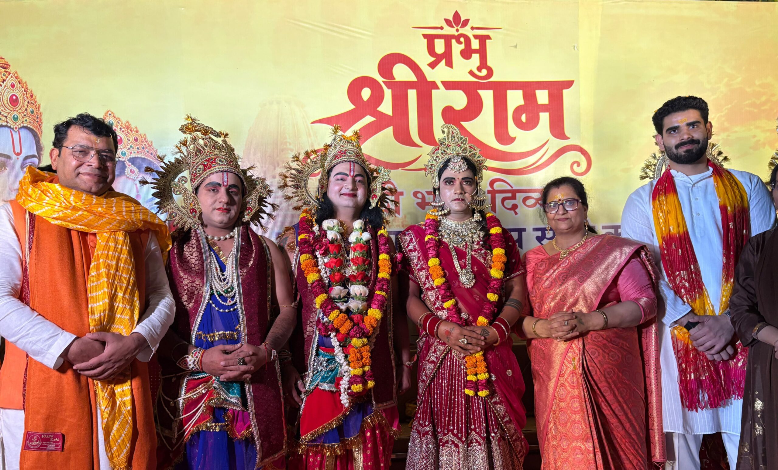 जनकपुरी की तर्ज पर सजा विधायक शिव अरोरा का आवास, श्रीराम-सीता विवाह में भावुक हुए विधायक