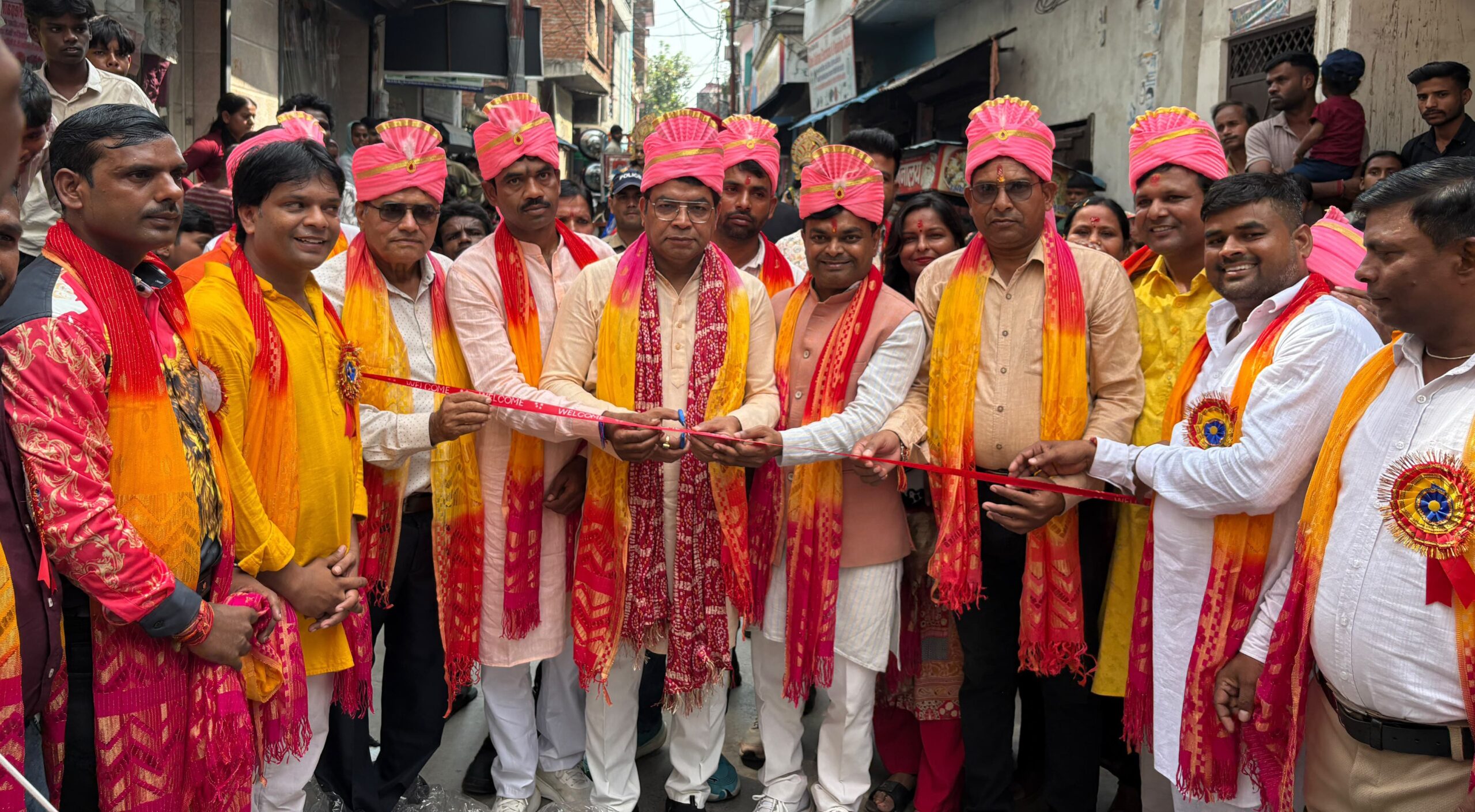 रम्पुरा में धूमधाम से निकली श्रीराम बारात, विधायक शिव अरोरा ने फीता काटकर किया शुभारंभ
