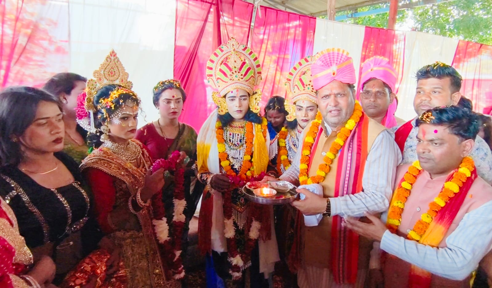 नगर निगम में पहली बार पहुंची श्रीराम बारात, जय श्रीराम के जयकारों से गूंजा परिसर