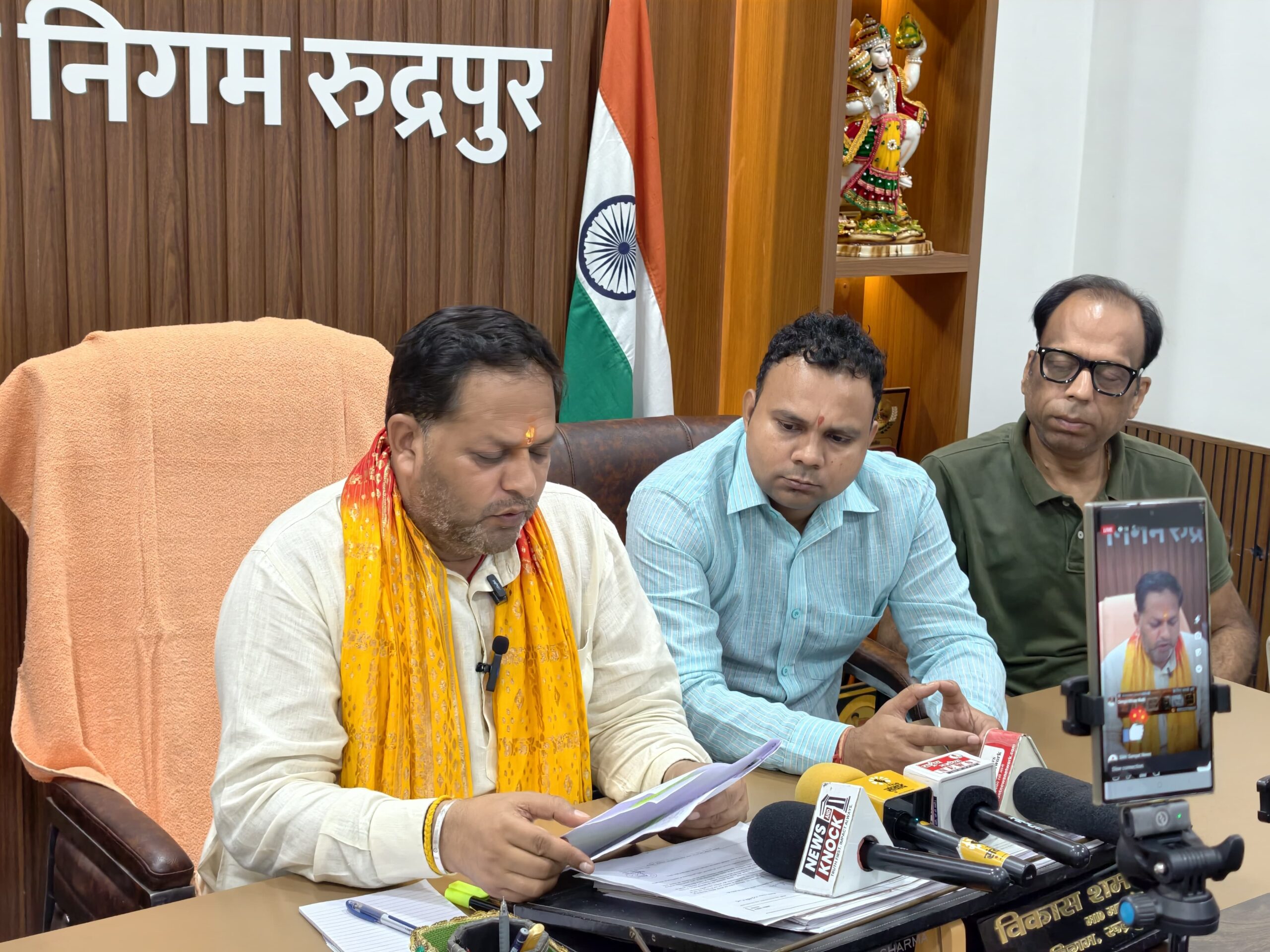 रुद्रपुर के विकास को नई रफ्तार, 11.50 करोड़ के 76 कार्यों के टेंडर जारी, नये विकास कार्यों से बदलेगी शहर की सूरत : महापौर