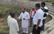 ग्राम आनंदपुर में छठ घाट के सौंदर्यीकरण कार्य का शिलान्यास, सांसद निधि से खर्च होंगे पांच लाख रुपये